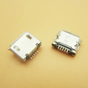 1000pcs Micro USB jungtis Įkrovimo Lizdas Lenovo A60 A366T A390E A520 A288T A500 A750 TRINKELĖMIS A1-07 mobiliojo telefono, tablet pc