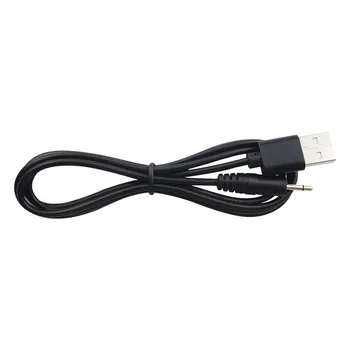 2854-24AWG 1M Ekranuoti USB USB 2.0 Female Kabelio į DC2.5 2.5 MM audio kabelio laidai Maitinimo Galiuku Laidu