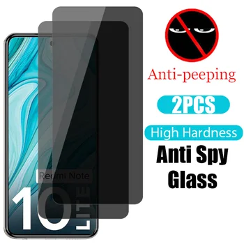 2VNT Privacy Screen Protector for Redmi Pastaba 12 11 10 9 8 Pro Plus 7 10S 11S 9S Anti-spy Stiklo Redmi 9C 10C 9A Stiklo