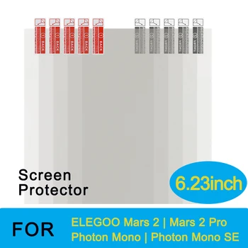 5/10VNT 6.23 Colių 3D Spausdintuvas Screen Protector Filmas Anycubic Fotonų Mono 2k 4K SE ELEGOO Mars 2 Pro LCD Įbrėžimams Atsparus