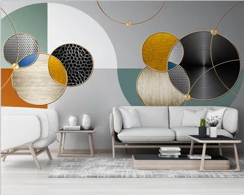 beibehang Pritaikytas modernus minimalistinio šviesos prabanga, geometrinės linijos, fashion TV fone de papel parede tapetai tėtis peint