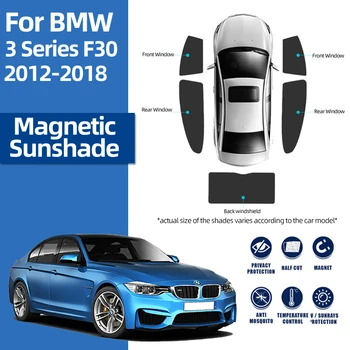 BMW 3 Series F30 F80 2011-2019 F 30 Automobilių skėtį nuo saulės Skydelis Priekyje priekinio, galinio Stiklo Užuolaidėlės Galinių Šoninių Kūdikių Sėdynės Lango Saulė Pavėsyje, Skydas