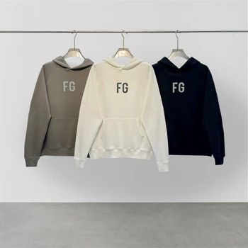 Essentials megztinis, klasikiniai mados prekės ženklo FG didelis spausdinti aukštos kokybės marškinėlius, hip-hop, laisvi unisex negabaritinių hoodie