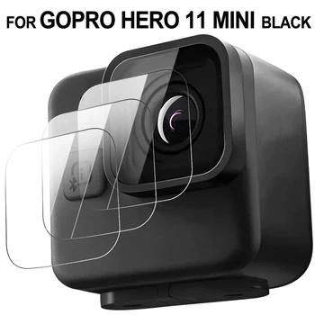 Grūdintas Stiklas Screen Protector Padengti GoPro Hero 11 Mini Black Objektyvo Apsauga, Apsauginė Plėvelė Herojus 11 Mini Priedai