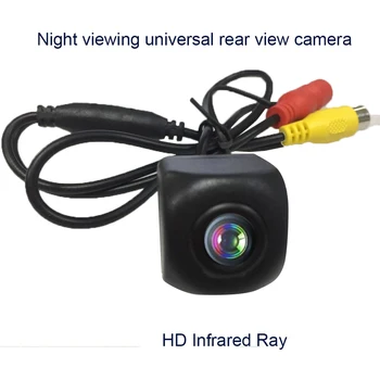 HD CCD naktį versija Atbuline Kamera 140 Kampas Universalus Automobilių Galinio vaizdo Kameros Vandeniui Transporto priemonės vaizdo Kamera VW 