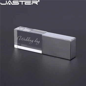 JASTER spalvotu LED USB Flash Drive 32GB Didelės Spartos Rašymo, Skaitymo Memory Stick Šviesos Premium 2.0 Pendrive 64G Nemokamai LOGOTIPĄ