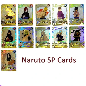 Naruto SP 001-041 Korteles Kakashi Minato Tsunade Jiraiya Retas Prekybos Kortelių Anime Kolekcija Kortelės Vaikų Kalėdų Dovanos