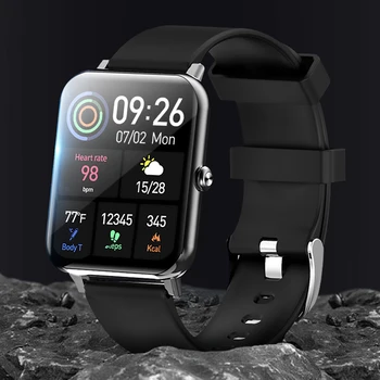 naujas Smart Watch Vyrai Visiškai Jutiklinis Ekranas Sport Fitness Tracker Daugiafunkcį Žiūrėti IP67 atsparus Vandeniui Bluetooth 2023 Smartwatch+box