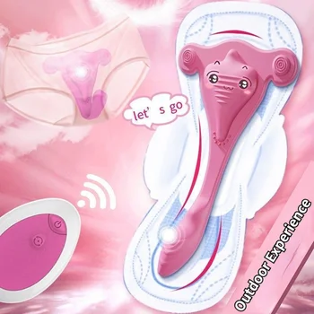 Nešiojami Kelnaitės Vibratorius Moterims Belaidžio Nuotolinio Valdymo Klitorio Analinis Stimuliatorius Dildo Masturbator Moterų Erotinis Porų Sekso Žaislai