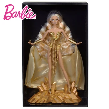 Originalias Barbie Ribotos Kolekcijos Lėlės, Kad Blondinės Blondinė Aukso Barbie Lėlės X8263 Vaikams, Žaislai Mergaitėms, Atostogų Dovanų