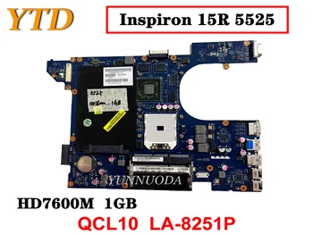 Originalą Dell Inspiron 15R 5525 Nešiojamas Plokštė HD7600M 1GB QCL10 LA-8251P Išbandyti Gera Nemokamas Pristatymas