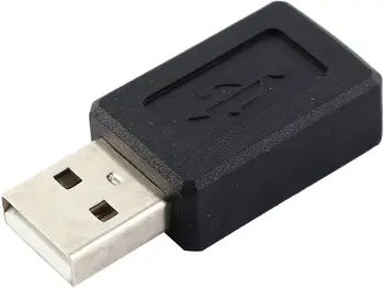 PC Kompiuteris Mini USB 5 Pin Female USB Type A Male Adapter 1PC