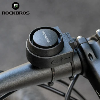Rockbros bicicleta Bell Tipas-C Kovos Vagystės Elektros Ragų Belaidžio Nuotolinio Valdymo IPX5 Dviratį, Paslėpta Montavimo Priedų