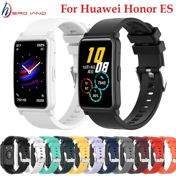 Silikono 20mm WatchBand Dirželis Huawei Honor Žiūrėti PS Originalus Smartwatch Apyrankės Apyrankės Už Amazfit GTS 2 /VTR 42mm Grupė