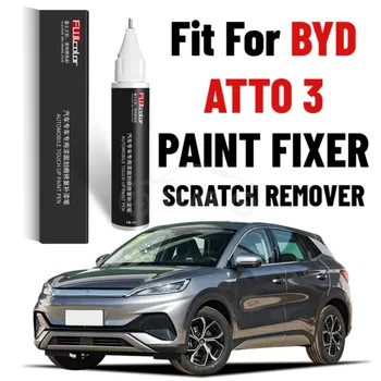 Tinka BYD ATTO 3 Automobilių Dažų Remontas Pen Scratch Remover Dažais padažyti Pen Juoda Balta Dažų Fiksažų Pen Automobilių Dažai Įbrėžimams Remontas
