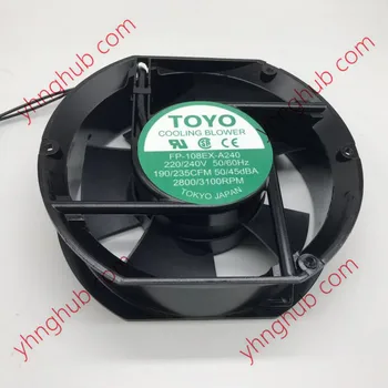 TOYO FP-108EX-A240 AC 240V 1.9 172x150x51mm 2-Wire Serverio Aušinimo Ventiliatorius