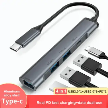 USB C HUB 4K60Hz Tipas-C 2.0 USB 3.0 Adapteris, skirtas MacBook Air M2 M1 Adapteris PC Nešiojamas Priedai USB 3.0 HUB