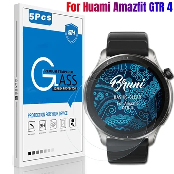 Už Huami Amazfit VTR 4 Grūdinto Stiklo Ekrano Apsauginės Plėvelės HD Grūdintas Filmas Amazfit VTR 4 Smart Watch Priedai